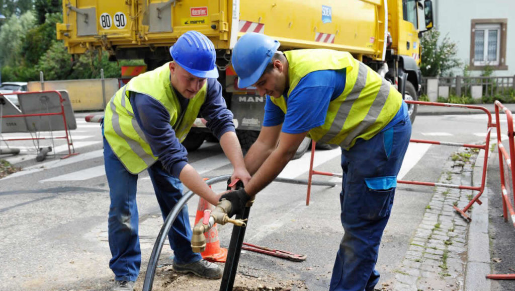 Assainissement, Eau potable