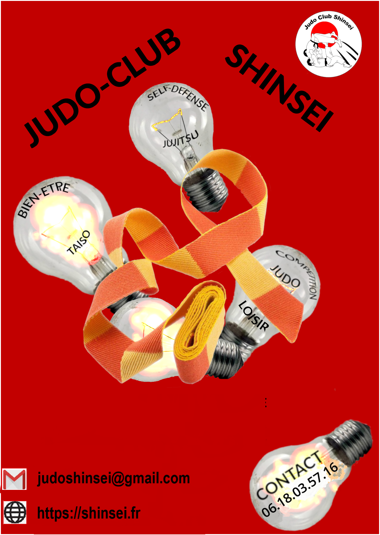Flyer Judo club Shinsei Scherwiller