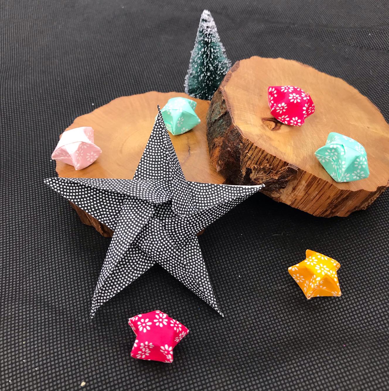 Atelier fabrication déco Noël origami