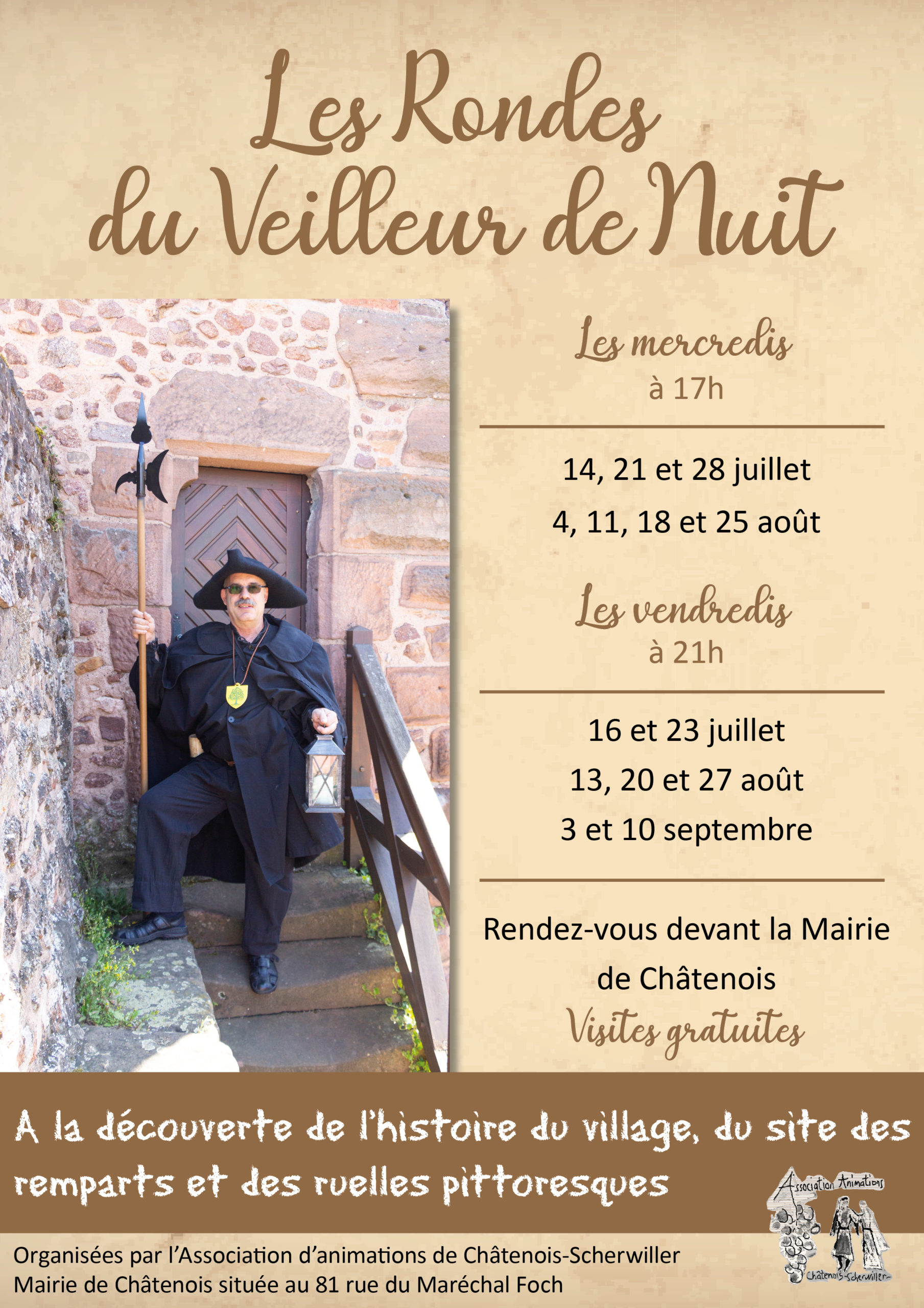 Affiche Ronde Veilleur de Nuit 2021 VF