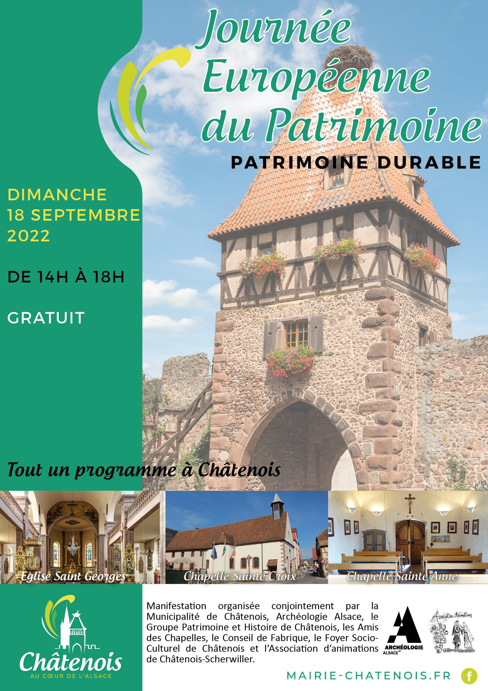 Affiche prog Chatenois 2022