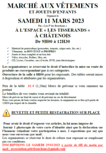 2023-03-11 Marché aux vêtements Les P'tits bouchons