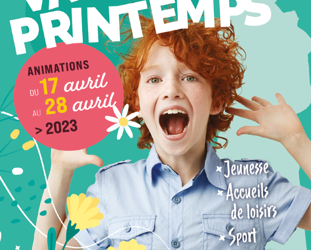 Animations Vacances printemps avril 2023