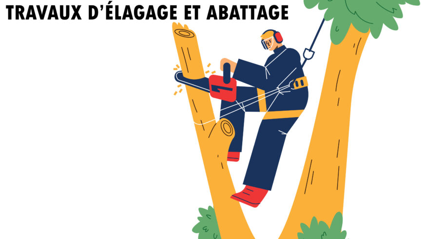 Information à la population : travaux d'élagage et abattage sur la Commune de Châtenois