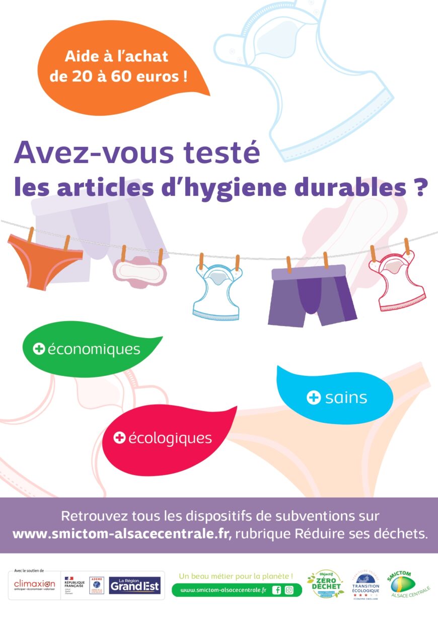 Campagne de promotion des articles d’hygiène durables