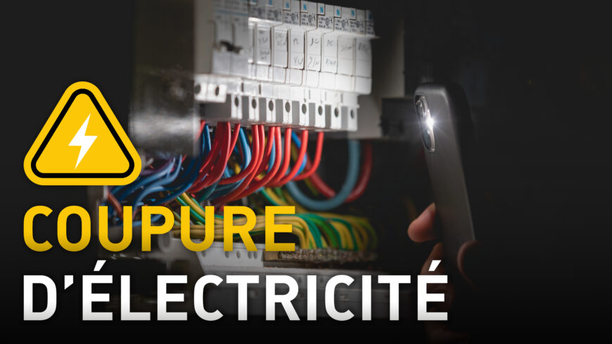 Information publique : Coupure d'électricité le 07/04/2025