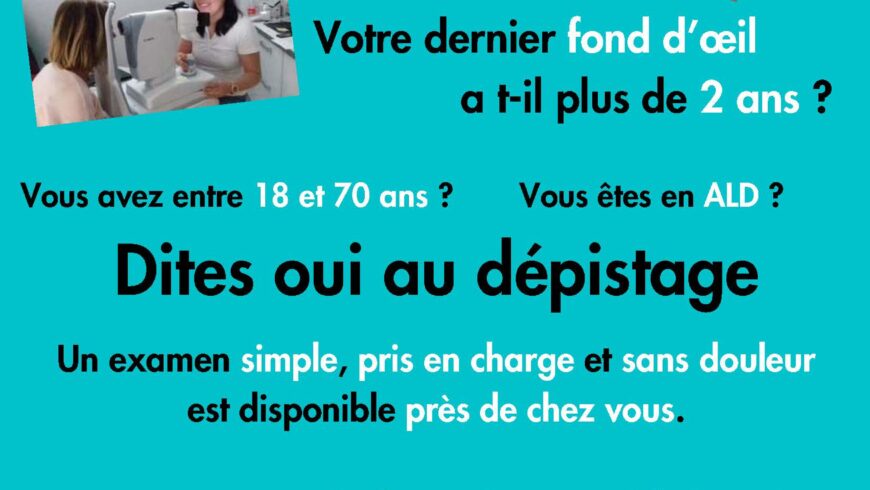 RETINOEST - Dépistage itinérant de la rétinopathie diabétique
