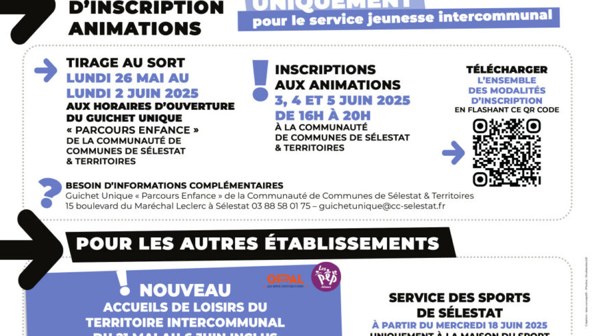 Animations vacances scolaires de l'été 2025