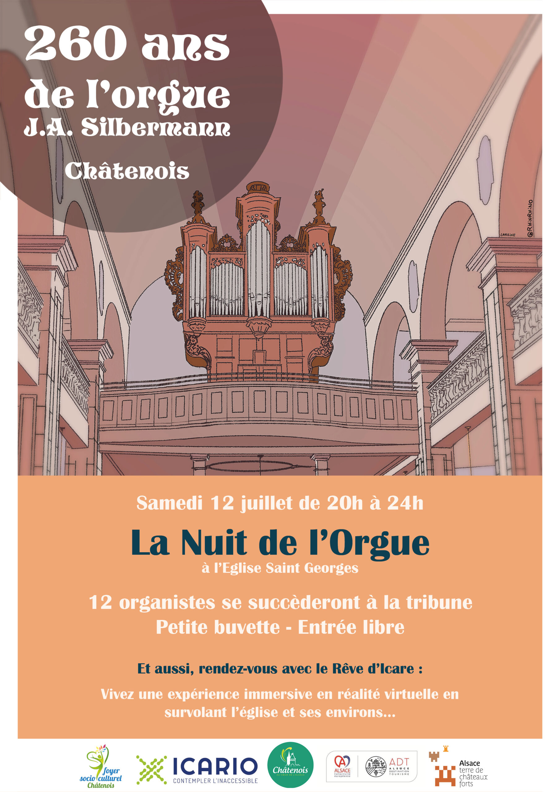 Affiche nuit de l’orgue VF