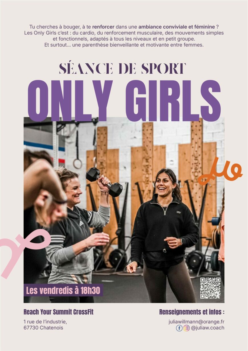 Séances de sport – Only Girls