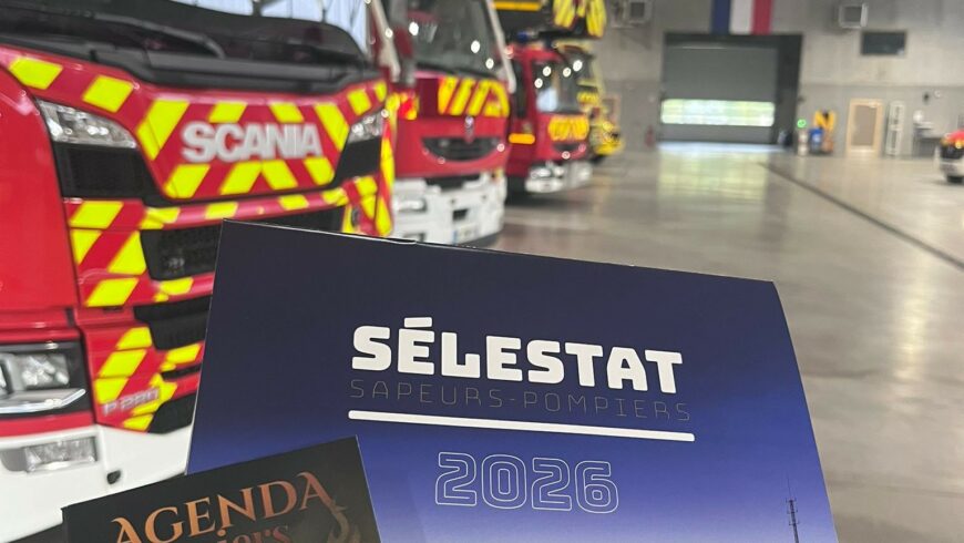 Vente de calendriers des pompiers de Sélestat