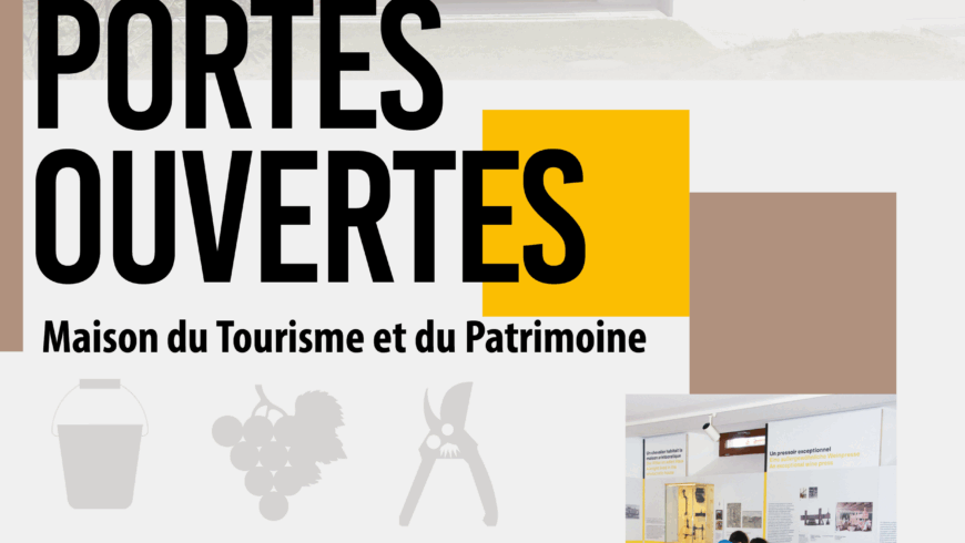 23/11/25 : Journée Portes Ouvertes de la Maison du Tourisme et du Patrimoine