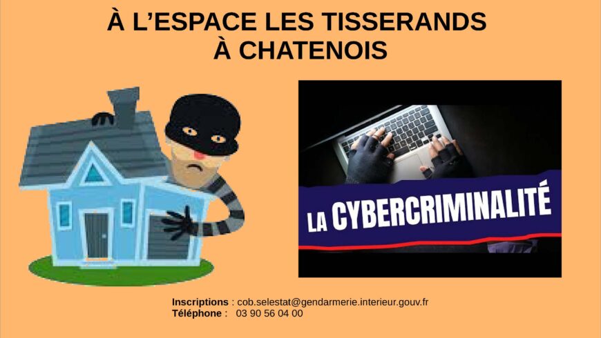 Réunion publique organisée par la gendarmerie à Châtenois le 20 novembre 2025