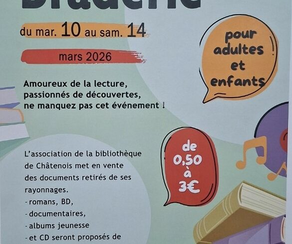 Braderie - Médiathèque de Châtenois