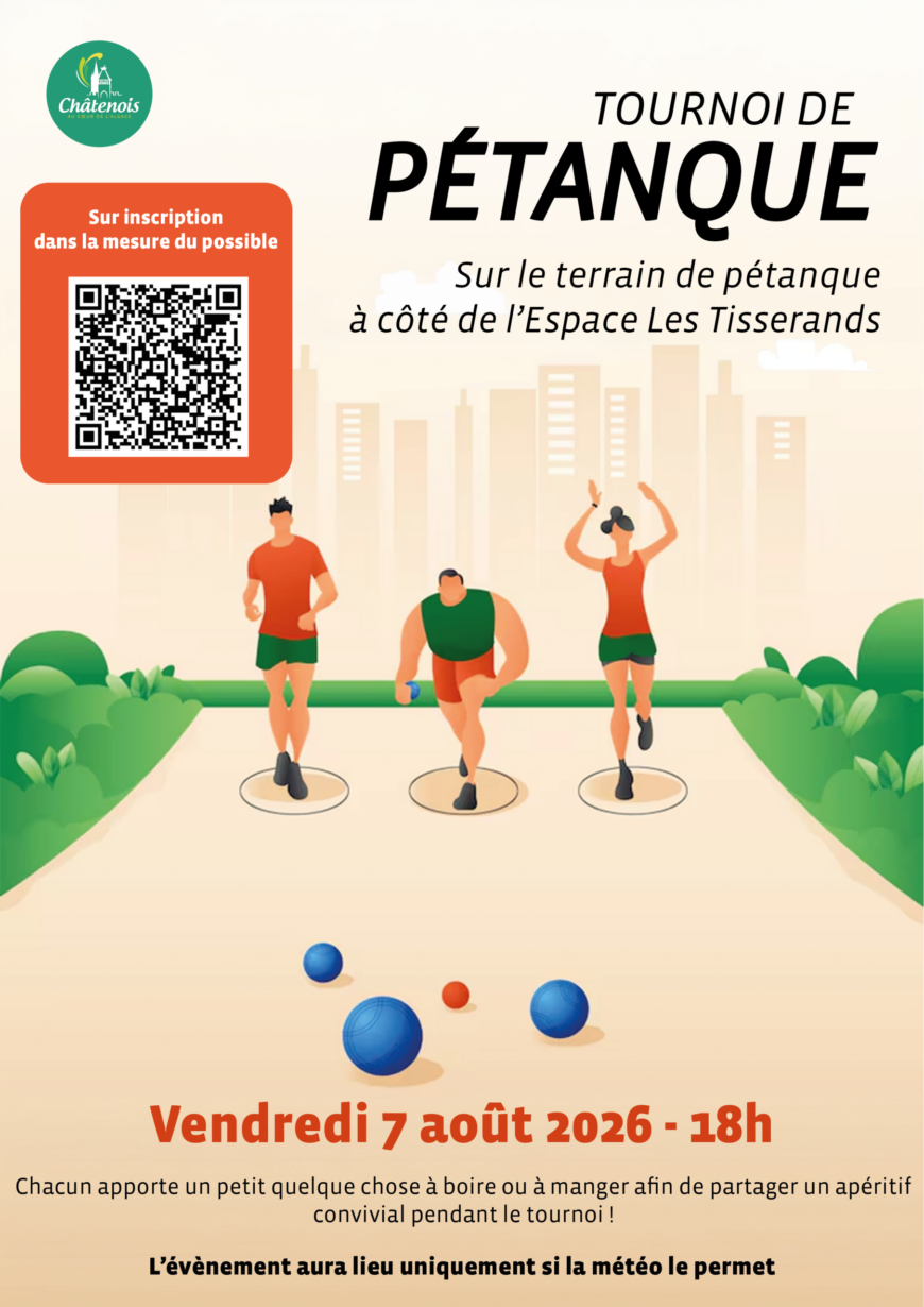 Tournoi de pétanque